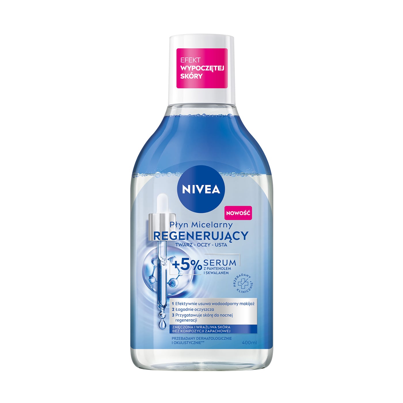 Міцелярна вода NIVEA Відновлювальна, 400 мл