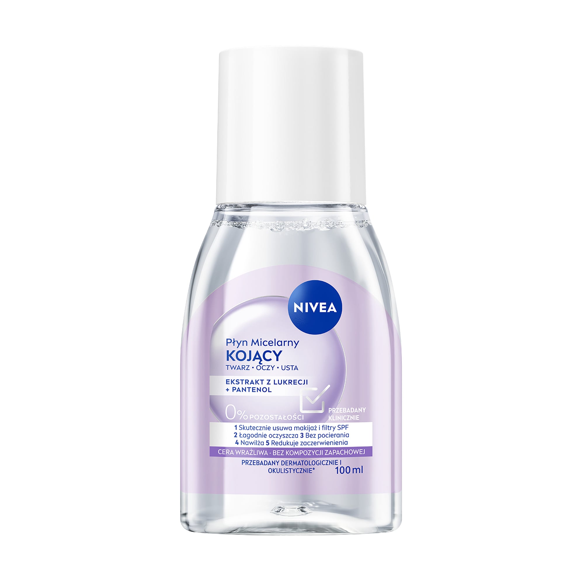 Міцелярна вода NIVEA Заспокійлива, 100 мл